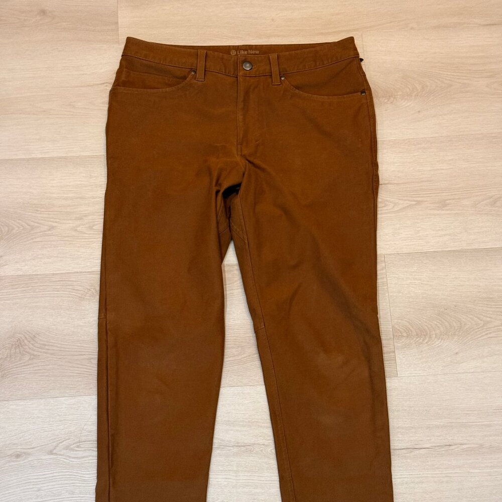 Lululemon ABC Pants - Size 32 - 32" Inseam - Slim fit - Burnt Caramel Color